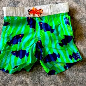 JCrew Toddler Boys swim trunks. Size 3T